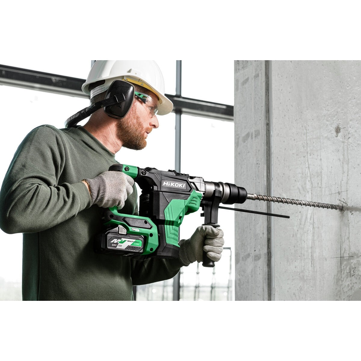 Hikoki DH36DMAW2Z - Martillo perforador de batería SDS-max DH36DMAW2Z