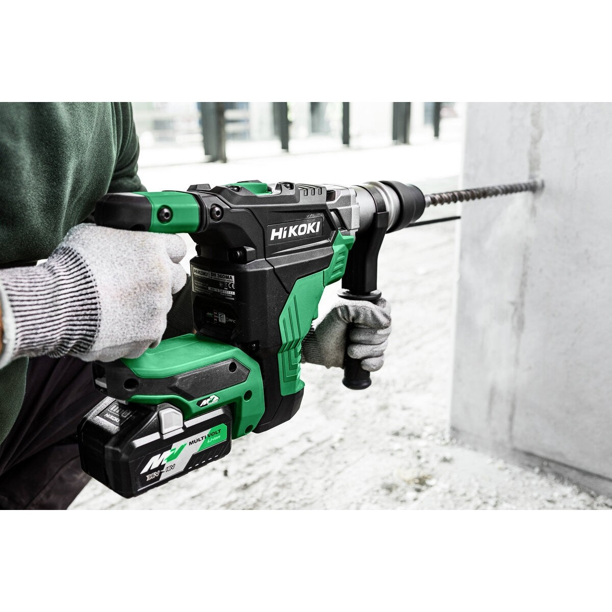Hikoki DH36DMAW2Z - Martillo perforador de batería SDS-max DH36DMAW2Z