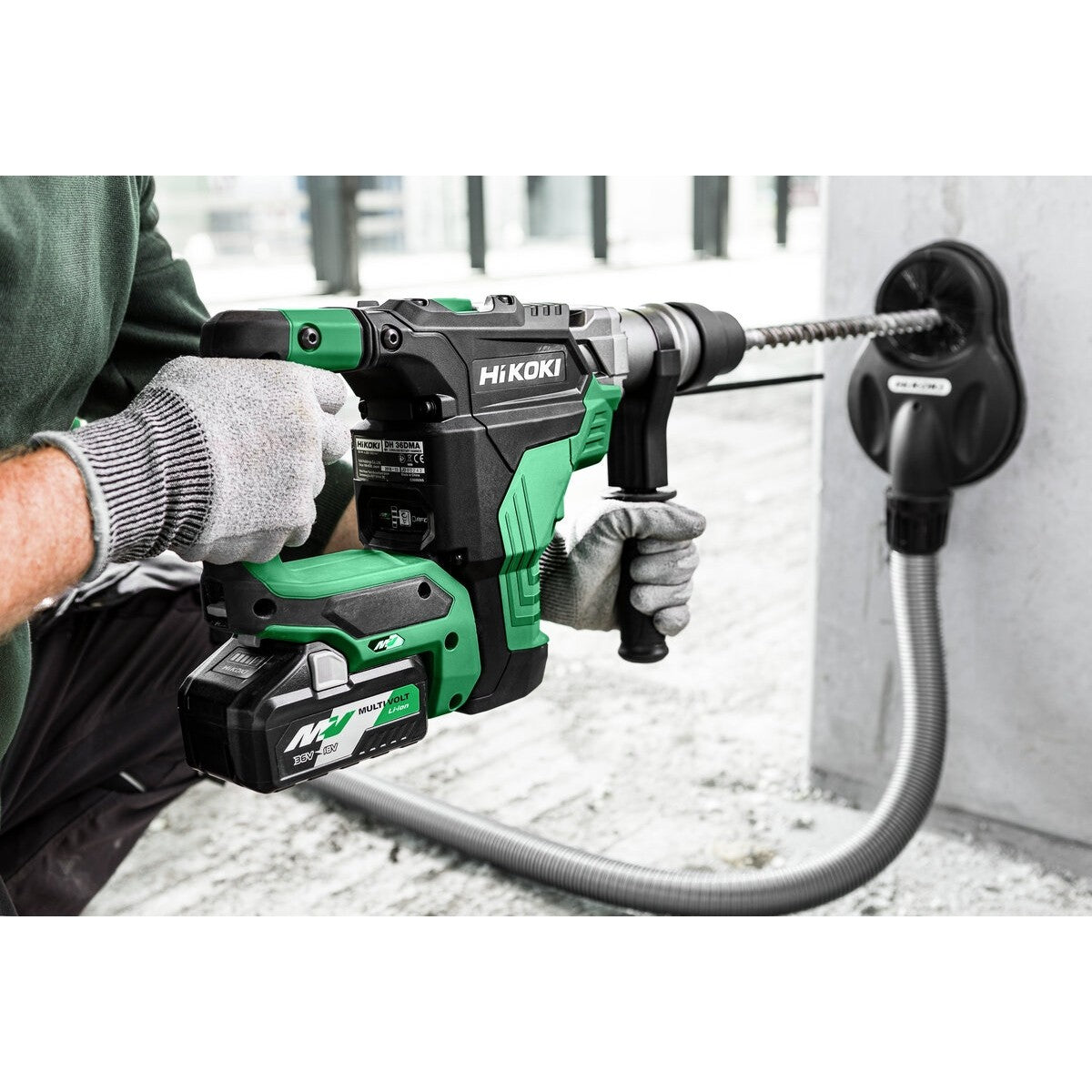 Hikoki DH36DMAW2Z - Martillo perforador de batería SDS-max DH36DMAW2Z