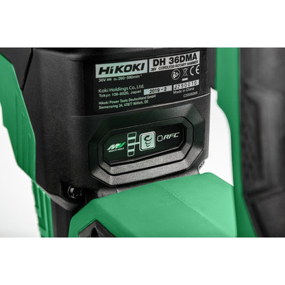 Hikoki DH36DMAW2Z - Martillo perforador de batería SDS-max DH36DMAW2Z