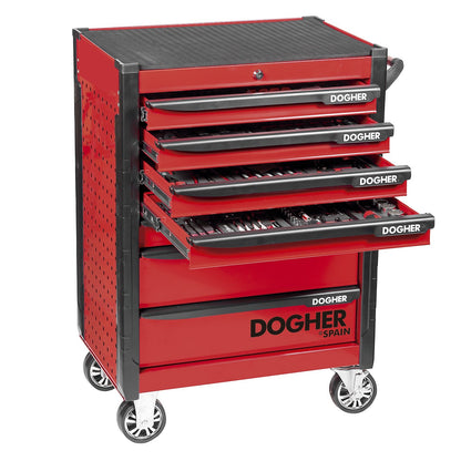 Dogher 025-014 - Carro Metálico MONZA 7 Cajones 678 x 459 x 859