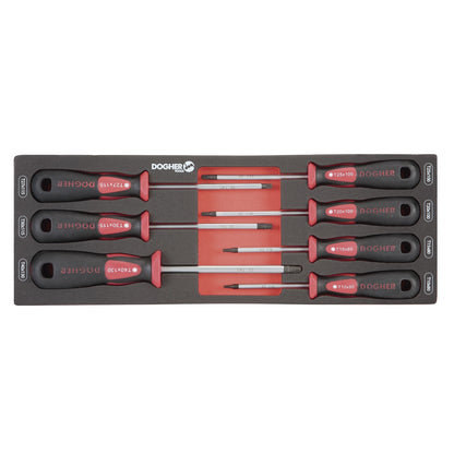 Dogher 025-700 - Carro Mecánico Industrial STD 7 Cajones 131 Herramientas