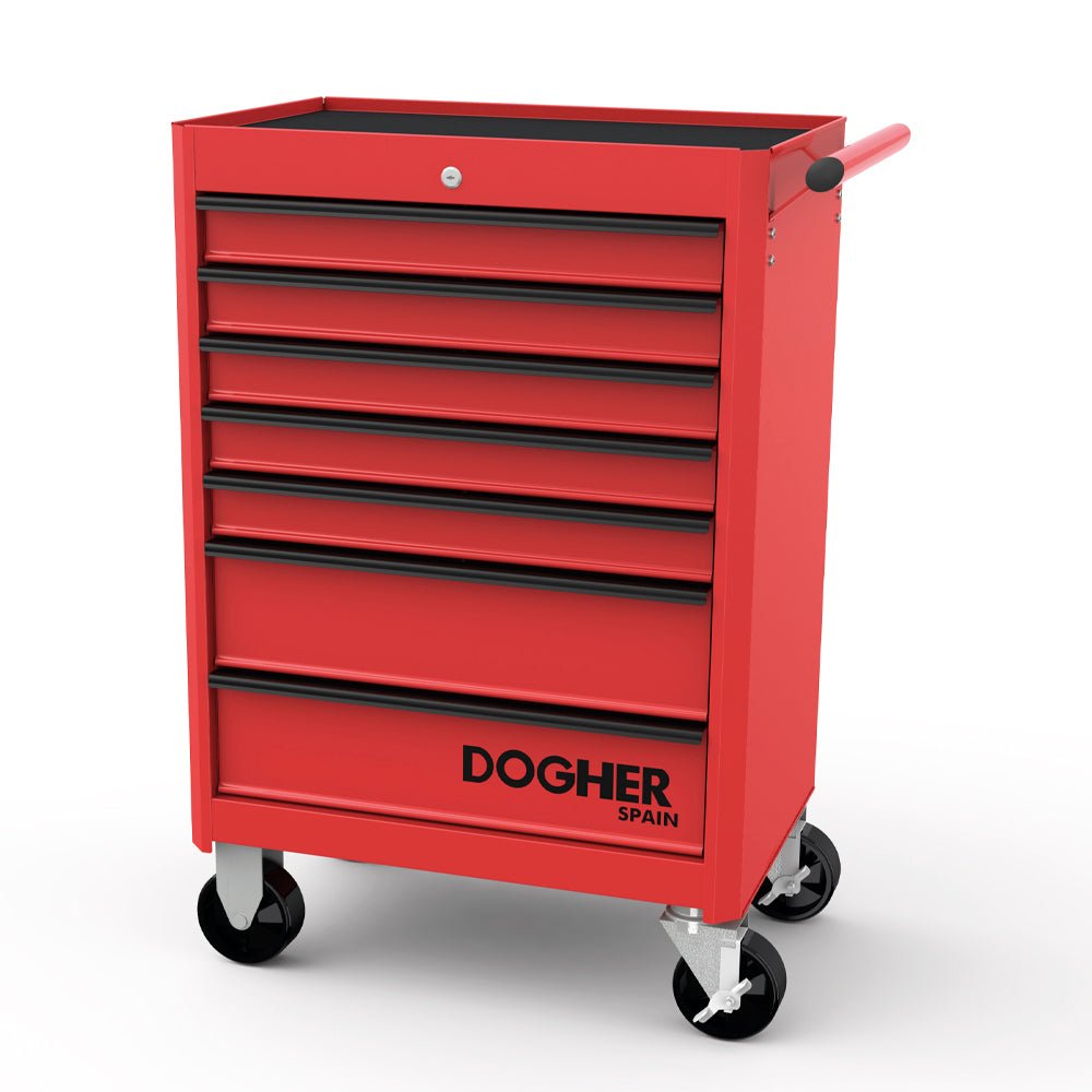 Dogher 025-700 - Carro Mecánico Industrial STD 7 Cajones 131 Herramientas
