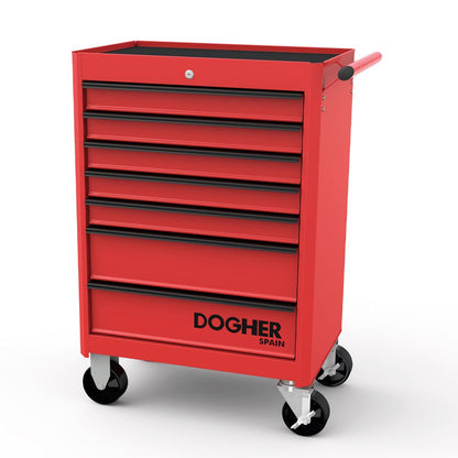 Dogher 025-700 - Carro Mecánico Industrial STD 7 Cajones 131 Herramientas