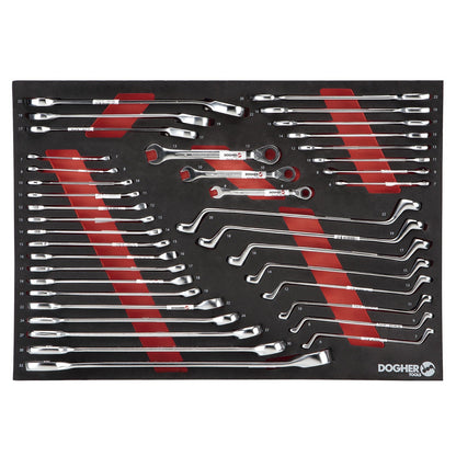 Dogher 025-701 - Carro Mecánico Industrial Silver STD 7 Cajones 183 Herramientas