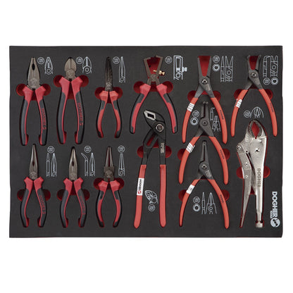 Dogher 025-713 - Carro Mecánico Industrial TOOLTRUCK F1 7 Cajones 305 Herramientas