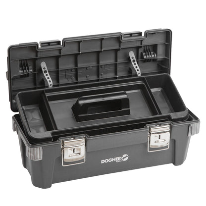 Dogher 050-007 - Caja Plástico Cierre Metálico Doble 650 x 275 x 265 mm