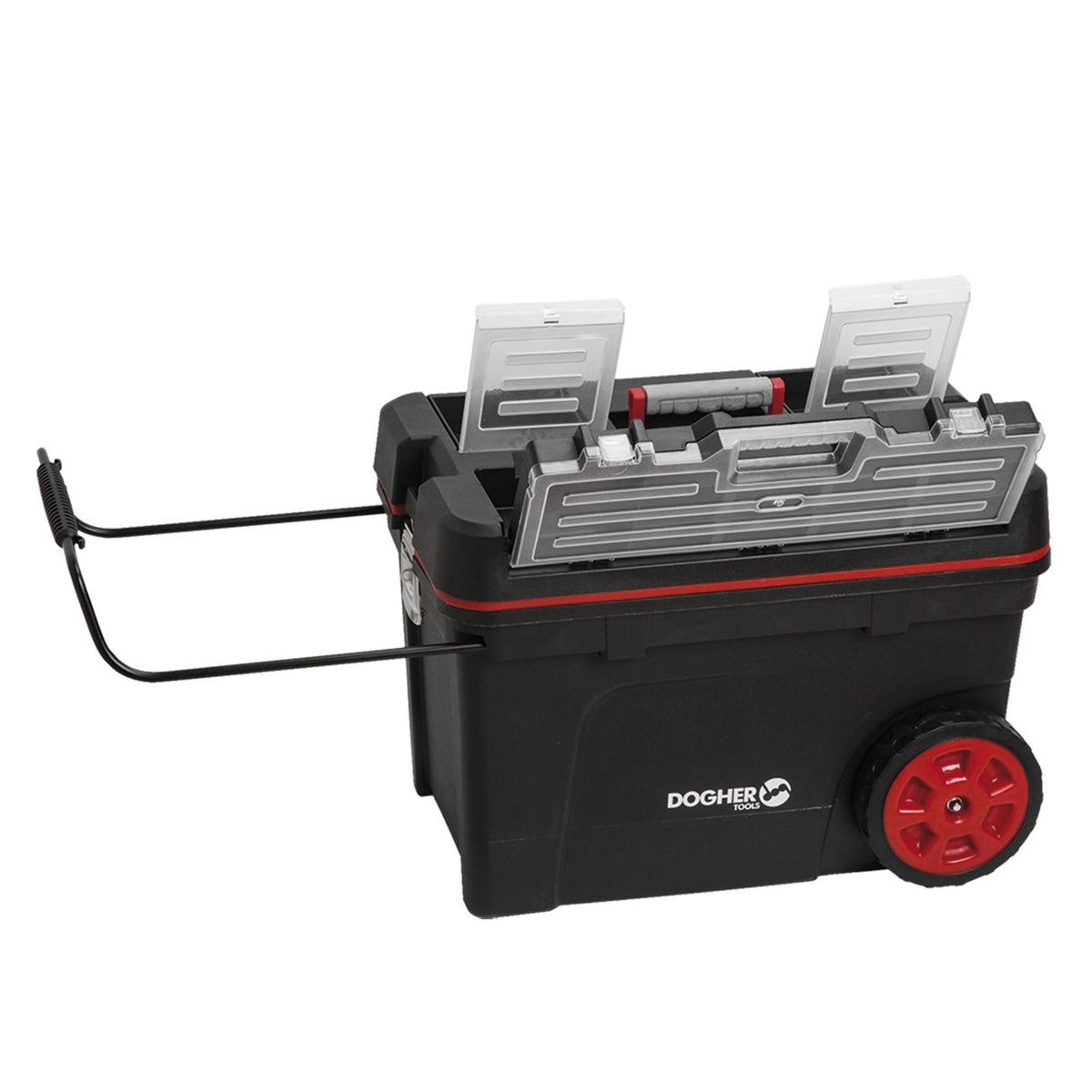 Dogher 051-006 - Caja Herramientas Móvil con Ruedas 620 x 370 x 420 mm