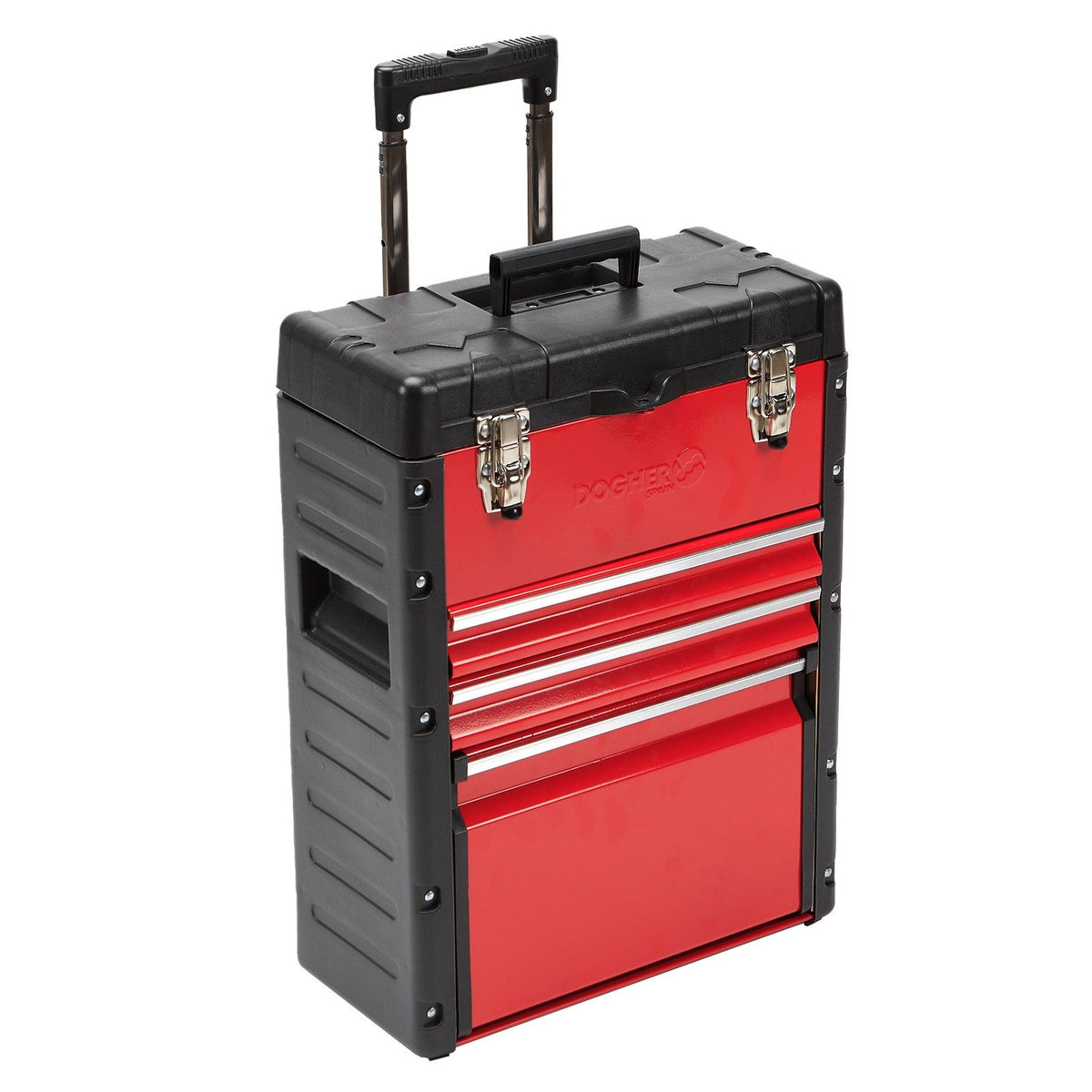 Dogher 051-008 - Trolley Integral 410 x 265 x 550 mm 2 Cajones + 1 Arcón