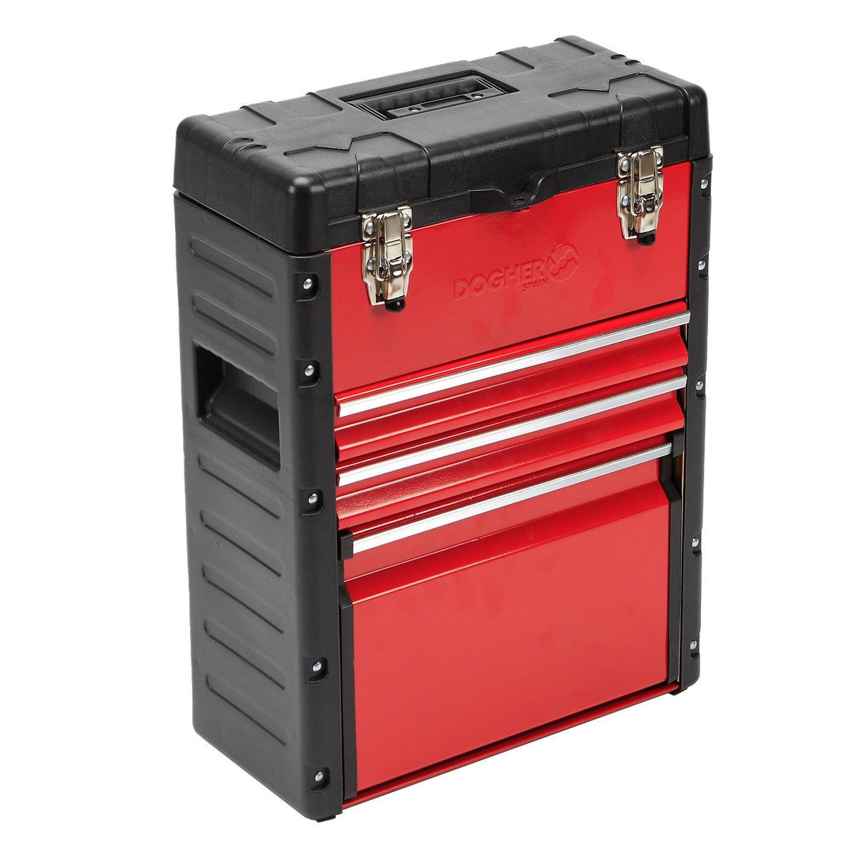 Dogher 051-008 - Trolley Integral 410 x 265 x 550 mm 2 Cajones + 1 Arcón