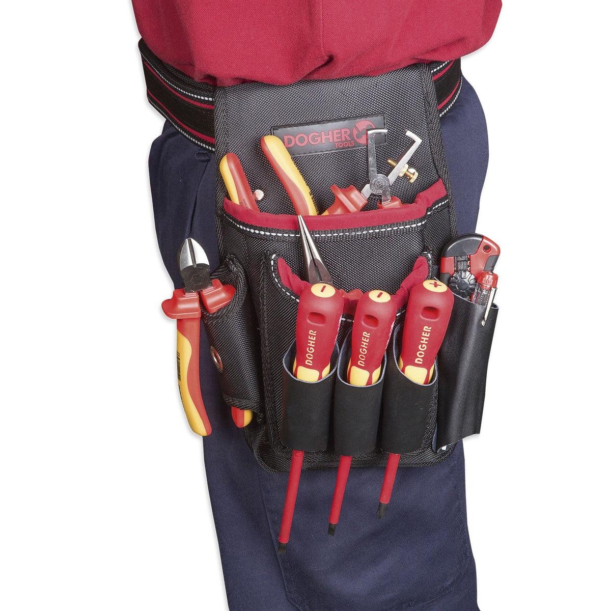 Dogher 075-002 - Bolsa de Herramientas para Electricistas