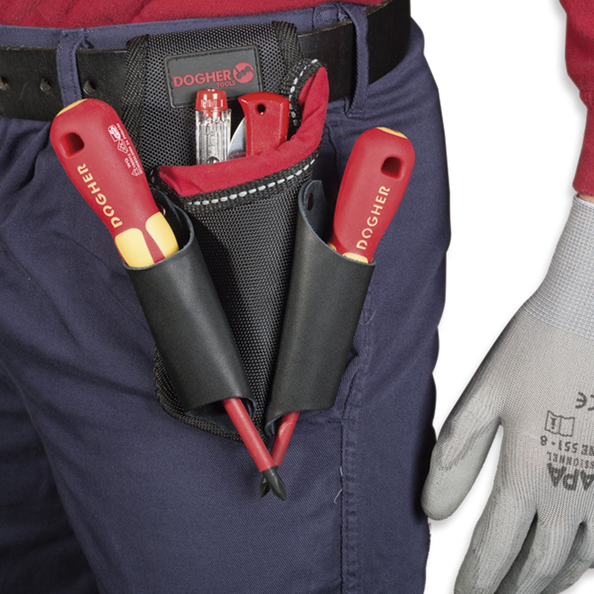 Dogher 075-018 - Bolsa para Cutters y Destornilladores