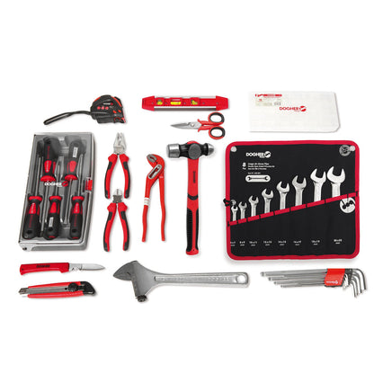 Dogher 076-520 - Trolley Mochila + Organizador + 33 Herramientas Profesional