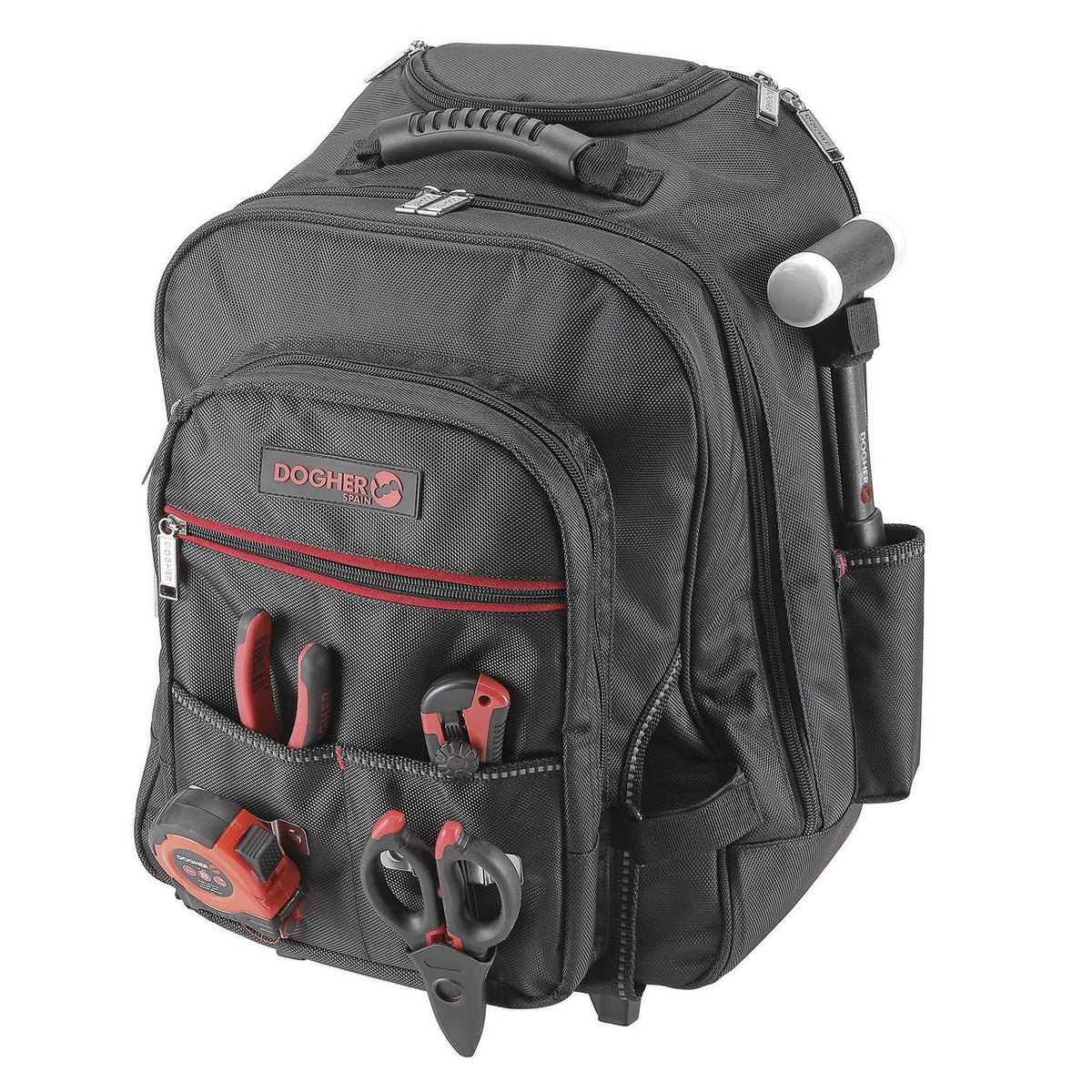 Dogher 076-520 - Trolley Mochila + Organizador + 33 Herramientas Profesional