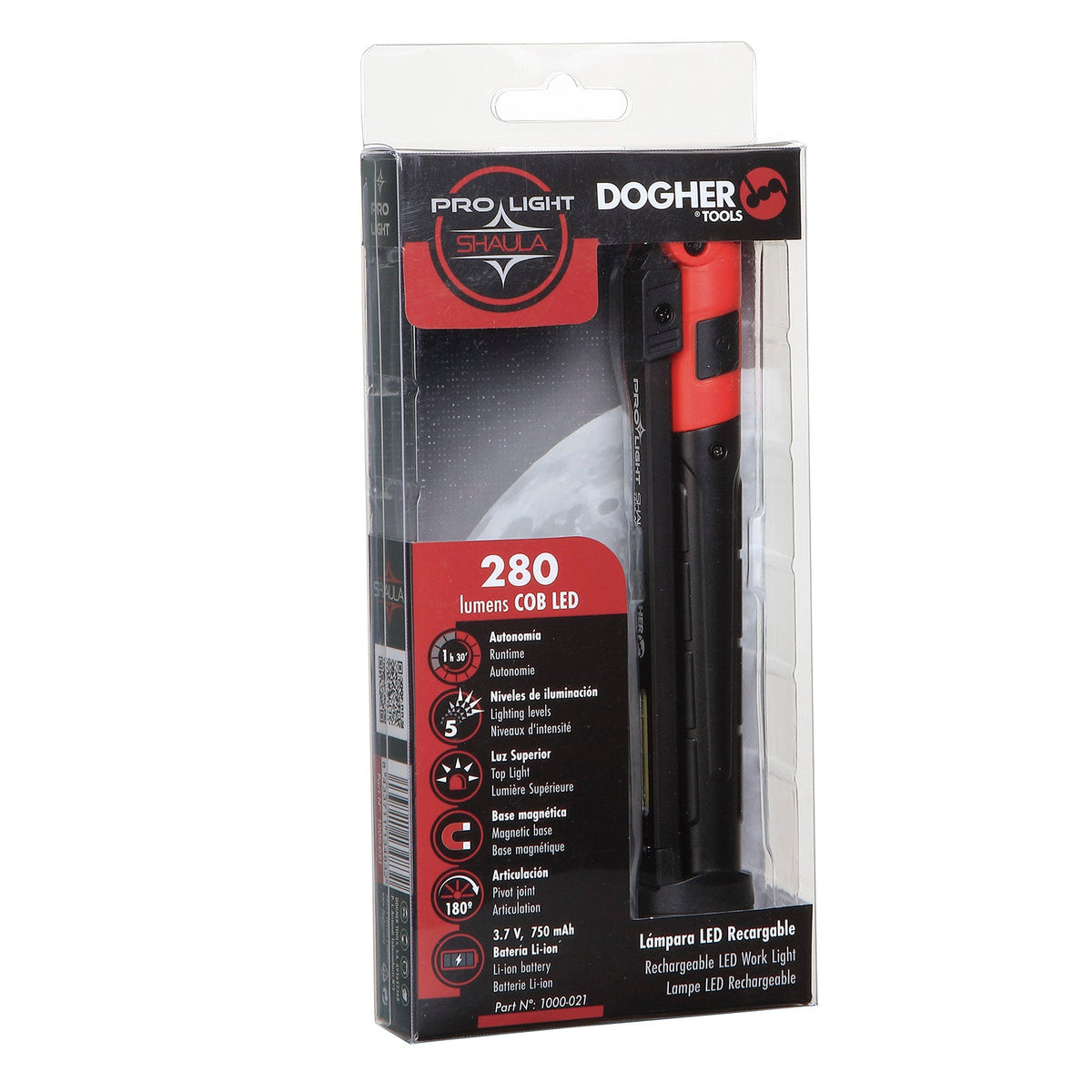 Dogher 1000-021 - Lámpara PROLIGHT SHAULA 280 Lumen COB LED