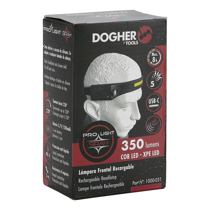 Dogher 1000-031 - Lámpara PROLIGHT Frontal SIRAH 350 Lumen COB LED-XPE LED