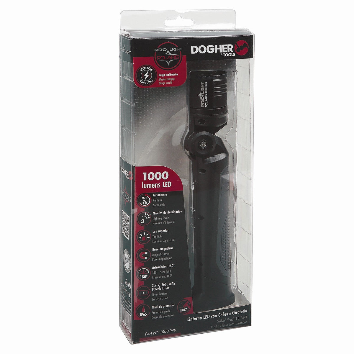 Dogher 1000-040 - Lampara Prolight Mod.Polaris 251X46X44Mm