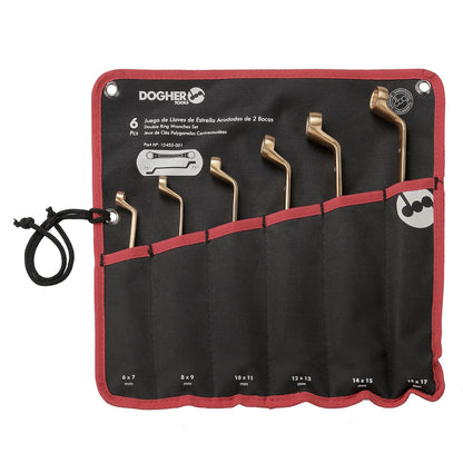Dogher 10453-001 - Bolsa 6 Llaves Estrella Acod. 75º Cu-Be