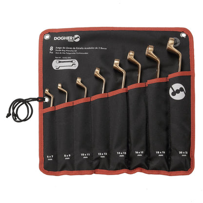 Dogher 10453-002 - Bolsa 8 Llaves Estrella Acod. 75º Cu-Be