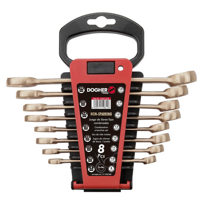 Dogher 15451-018 - Juego 8 Llaves Combinadas 8-19Mm Al-Br