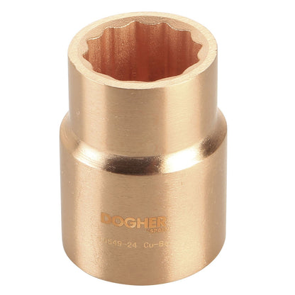 Dogher 15548-22 - Llave de Vaso Bihexagonal 3/4" Antichispa 22 Al-Br