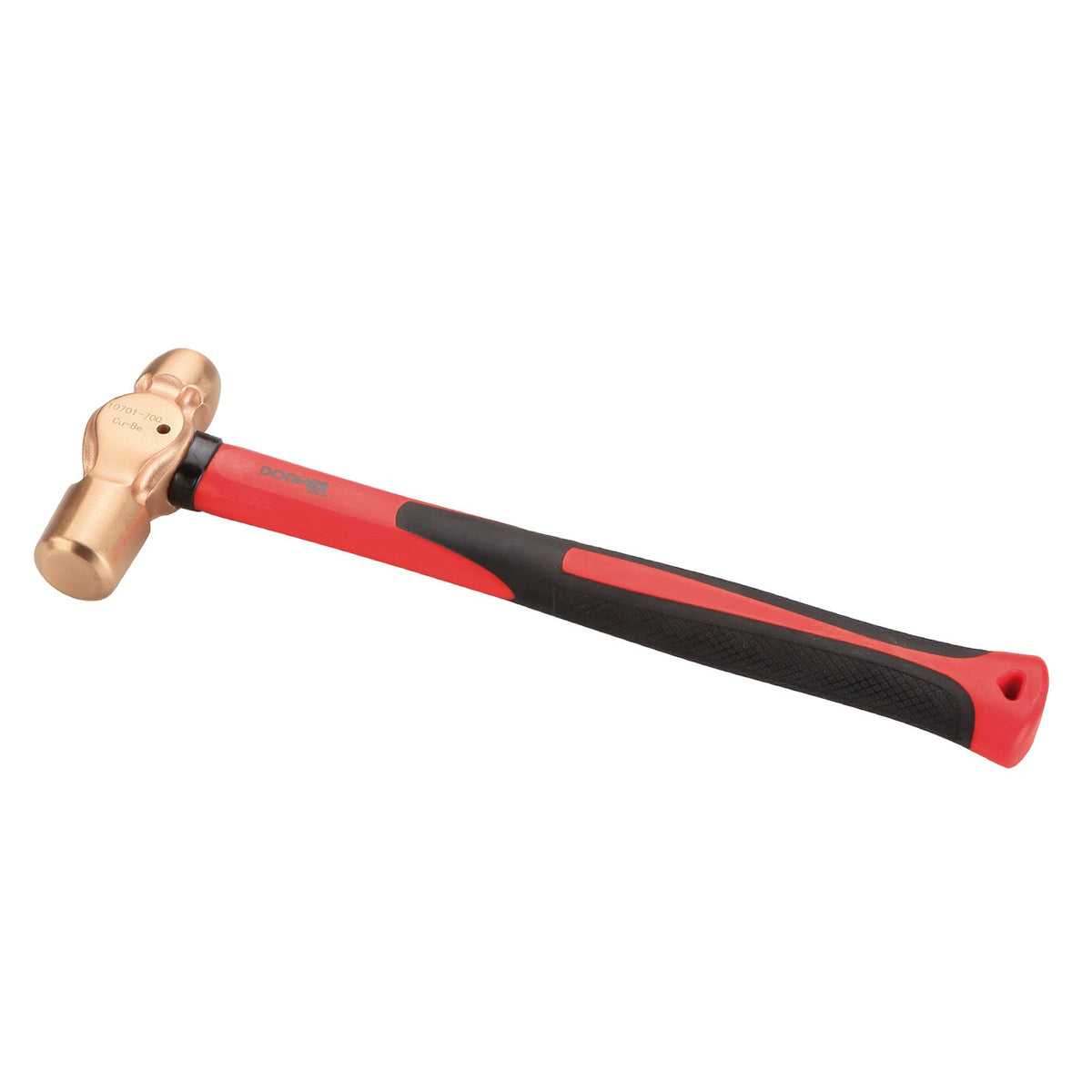 Dogher 15701-700 - Martillo de Bola Mango Fibra de Vidrio Antichispa 700 Al-Br