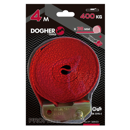 Dogher 1600-015 - Cinta Hebilla 38Mmx4M 800Kg Blister