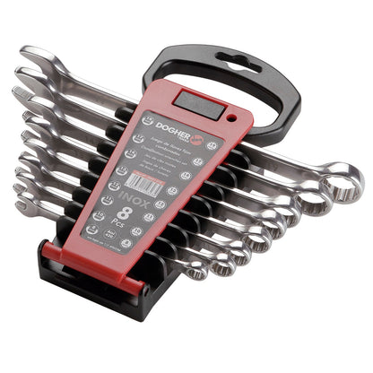Dogher 20451-018 - Juego Soporte 8 Llaves Comb. Inox
