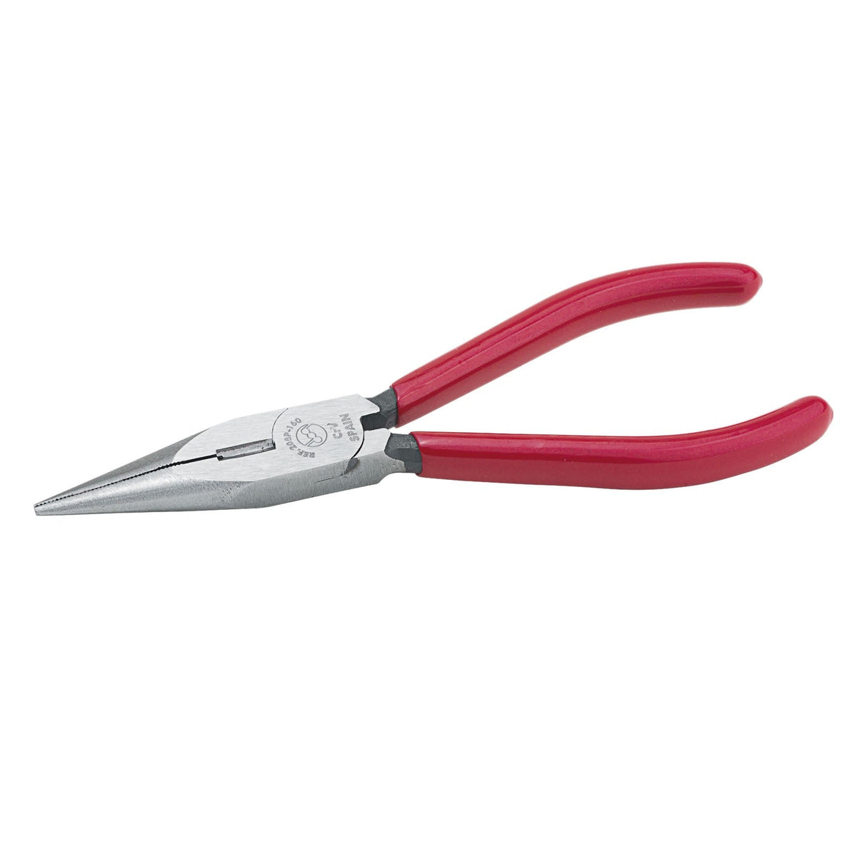 Dogher 208P-160 - Alicate Profesional de Bocas Semirredondas con Corte Mango PVC 160mm