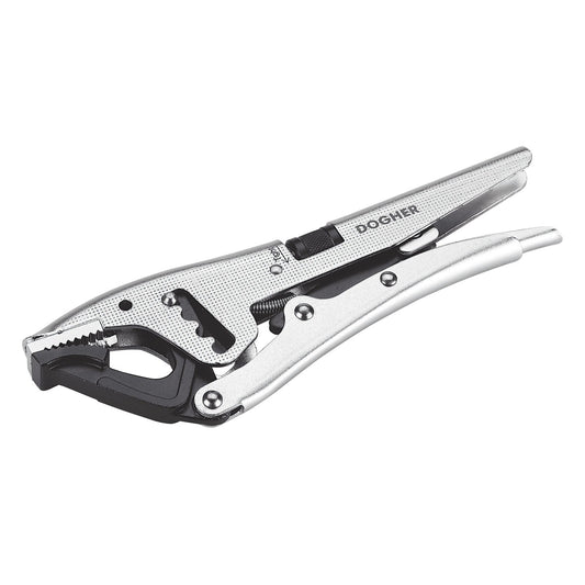 Dogher 275F-010 - Tenaza Grip Boca Curva Gran Capacidad 220mm