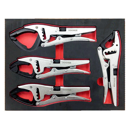 Dogher 275F-080 - Bandeja Combinable 1/2 4 Grips Gran Capacidad