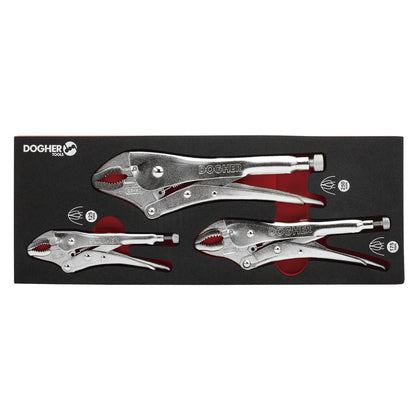 Dogher 276-080 - Bandeja Combinable 1/4 - 3 Tenazas Grip