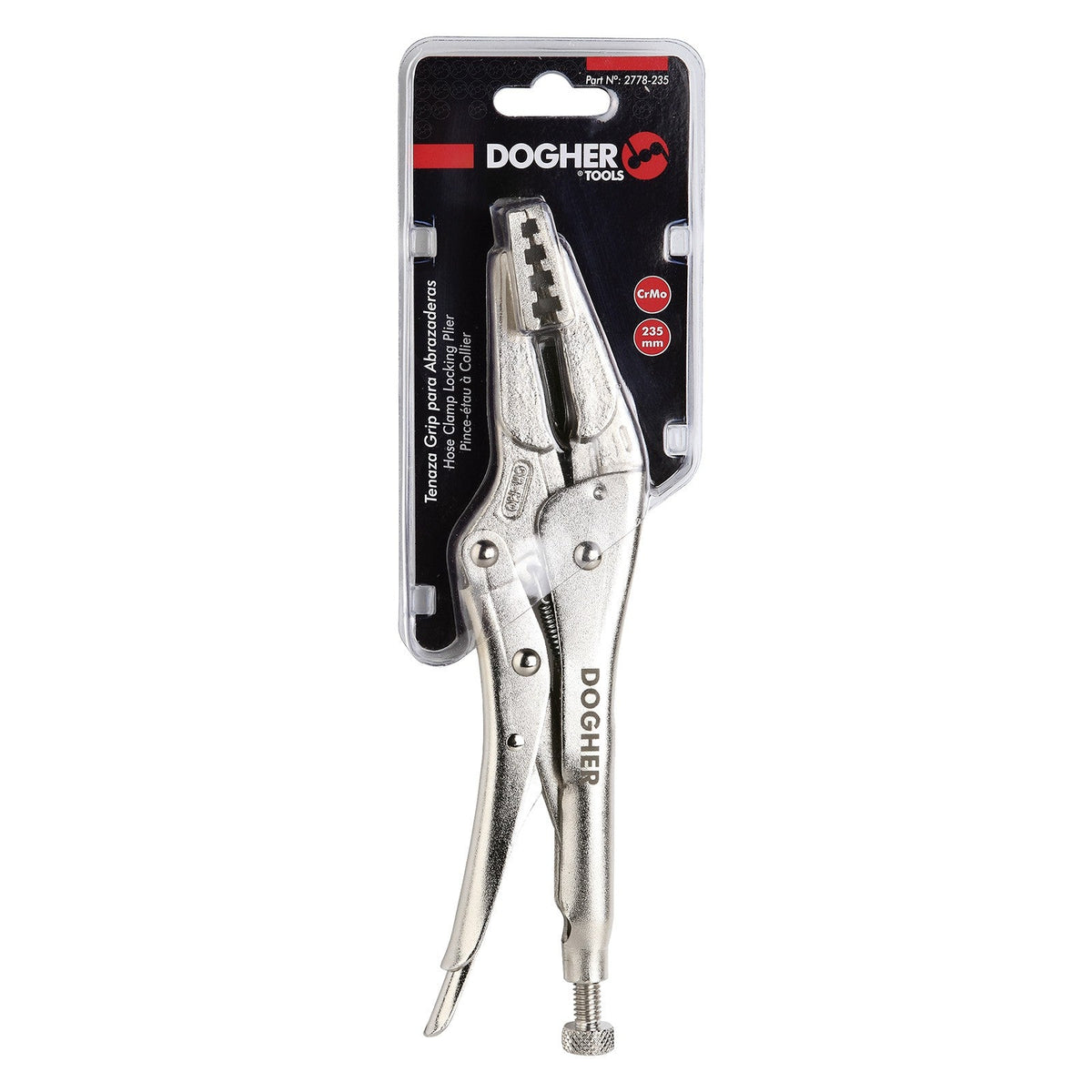Dogher 2778-235 - Tenaza Grip para Abrazaderas 235mm