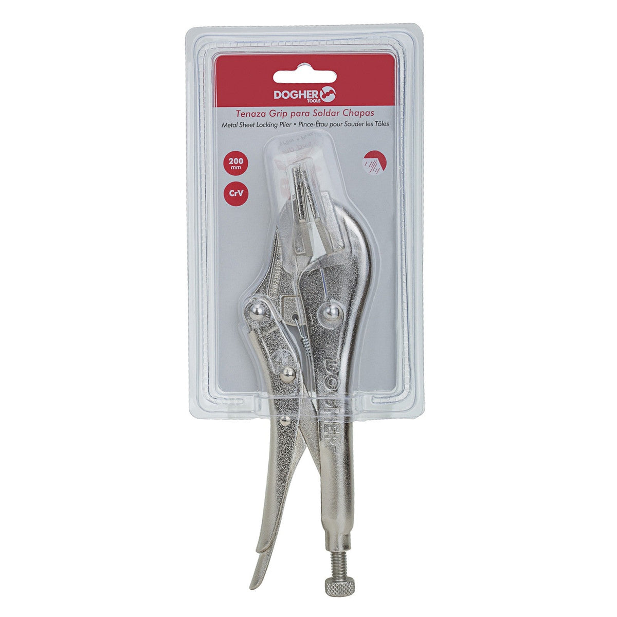 Dogher 284-200 - Tenaza Grip para Soldar Chapas 200mm