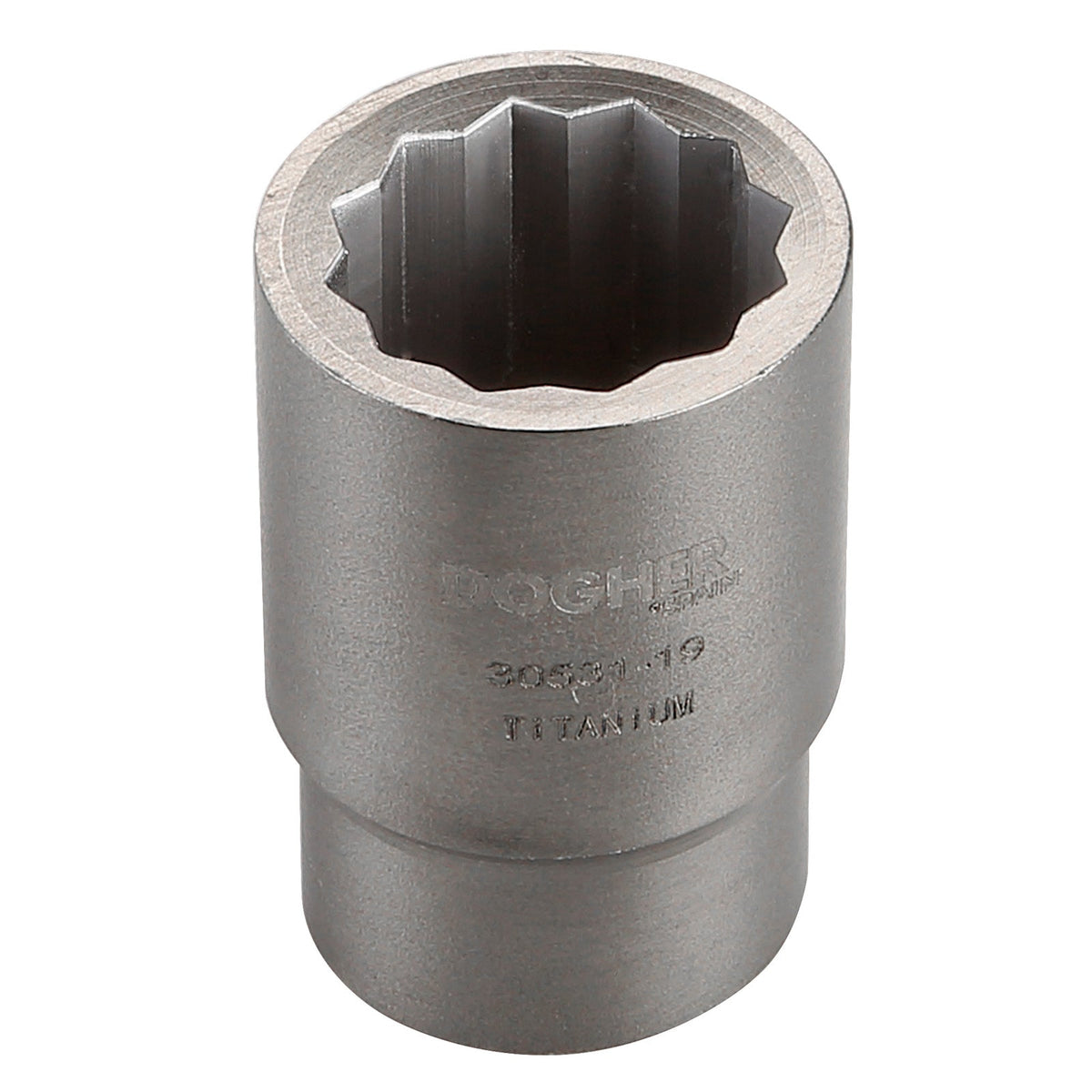 Dogher 30531-28 - Vaso Bihexagonal 1/2 Titanio 28