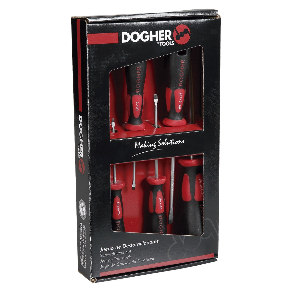 Dogher 330-009 - Juego Dest.Prof Caja 6Pzas B.Plana
