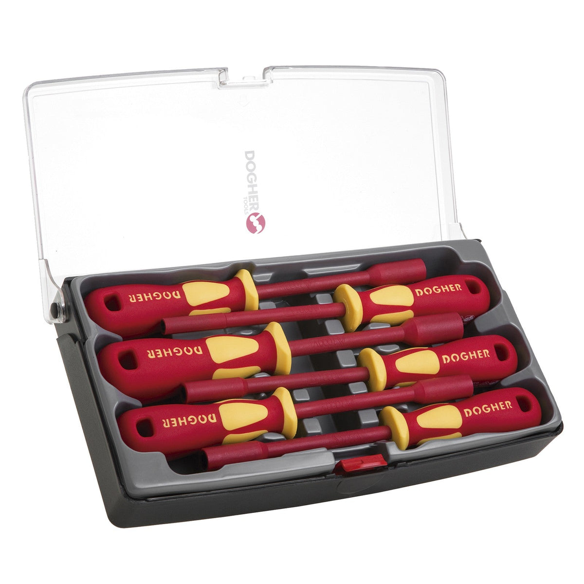 Dogher 364-001 - Juego Dest. Con Vaso Plastico 6Pzas Vde