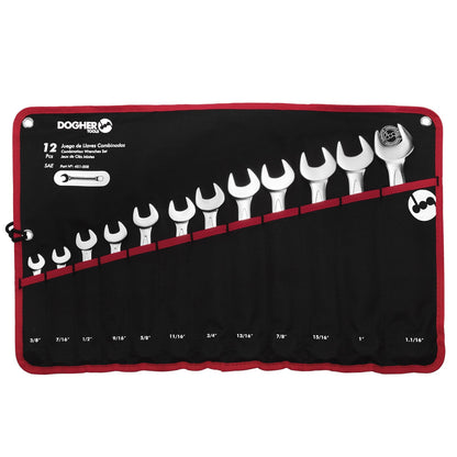 Dogher 451-008 - Bolsa Nylon 12 Llaves Combinadas SAE