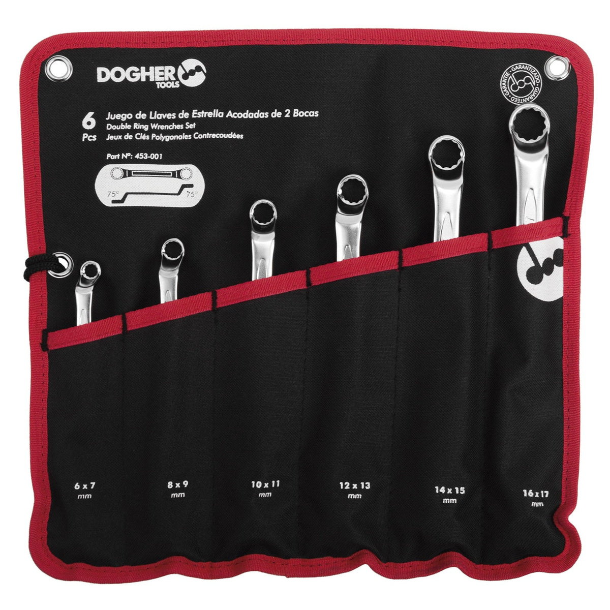 Dogher 453-001V - Bolsa Nylon Estrella Acod 6Pzas Vacia