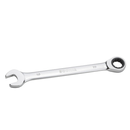 Dogher 4557-020 - Juego 10 Llave Combinada CrV Fija y de Carraca sin Reversor Soporte Plástico