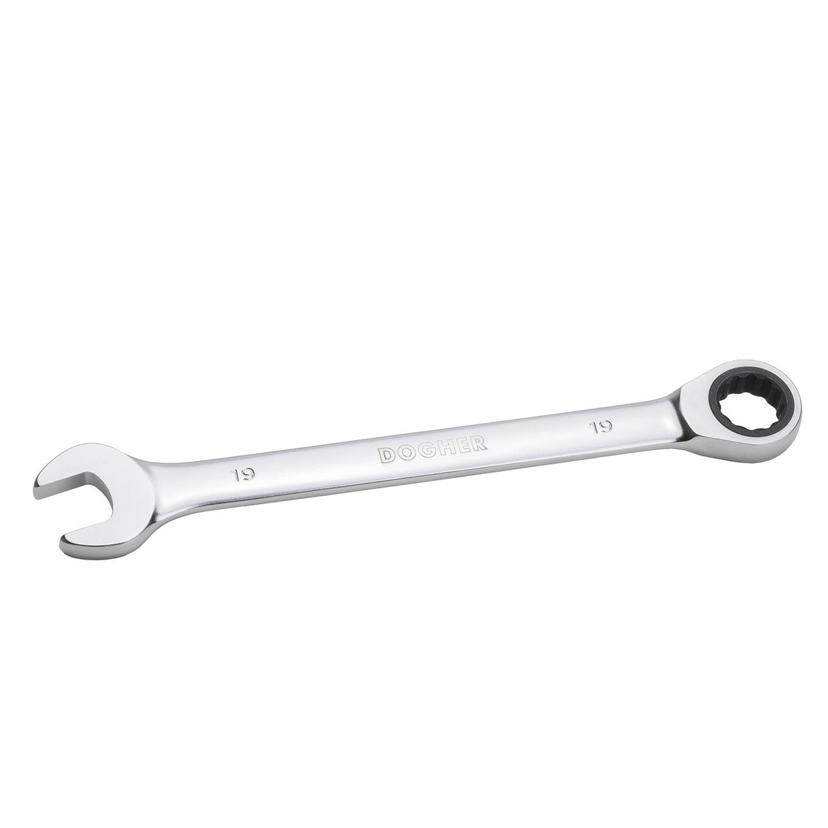 Dogher 4557-11/16 - Llave Comb.Carraca Plana Sin Rev 11/16