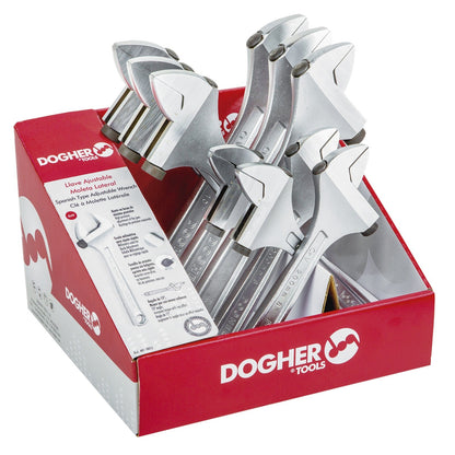 Dogher 491-001J - Expositor Mostrador Llave Ajustable Moleta Lateral CrV 15º