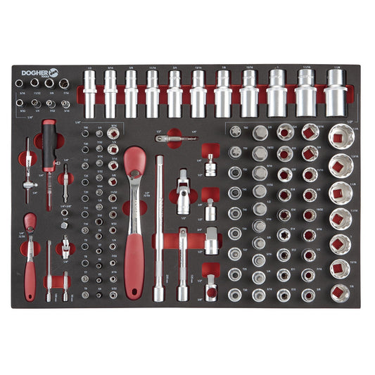 Dogher 501-090 - B.Comb.Entera 115Pcs Vasos Sae 1/4Y1/2