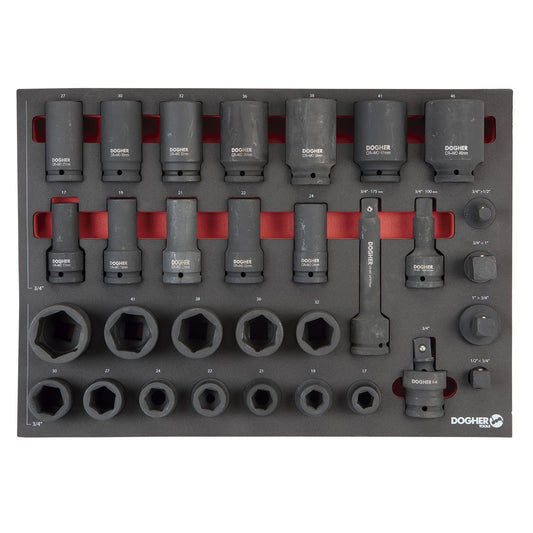 Dogher 578-080 - B.Comb.1 31Pcs V.Impac. Hex.3/4 Entera