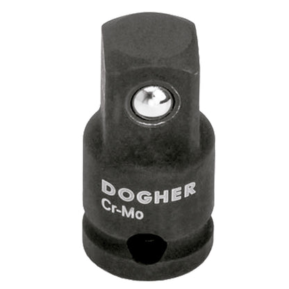 Dogher 579-001 - Juego 7 Llave de Vaso Impacto CrMo 3/4 + Adaptador 1/2-3/4