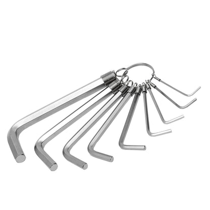 Dogher 600-029 - Juego Llaves Macho Hex Anilla 9Pzs1,5-10