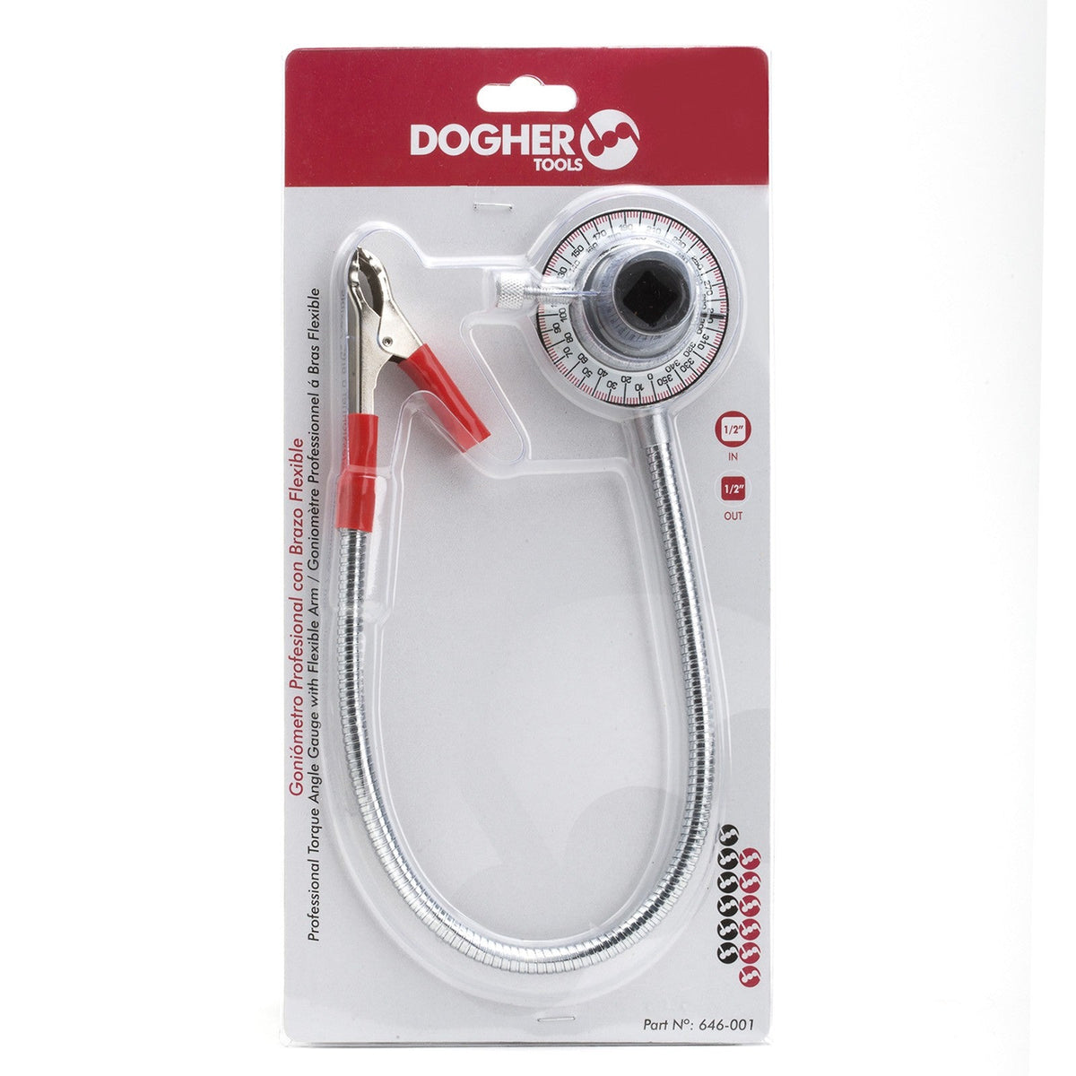 Dogher 646-001 - Torquimetro Profesional 1/2  280N*M