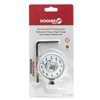 Dogher 646-002 - Goniometro Profesional 1/2 Escala 2º
