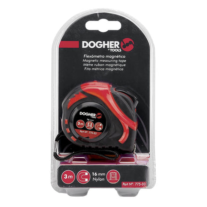 Dogher 775-08 - Flexometro Magnetico De 8 M.