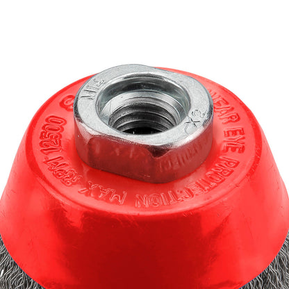Dogher 819-100Inox - Cepillo Taza Ondulado Inox 100X0,3Mm